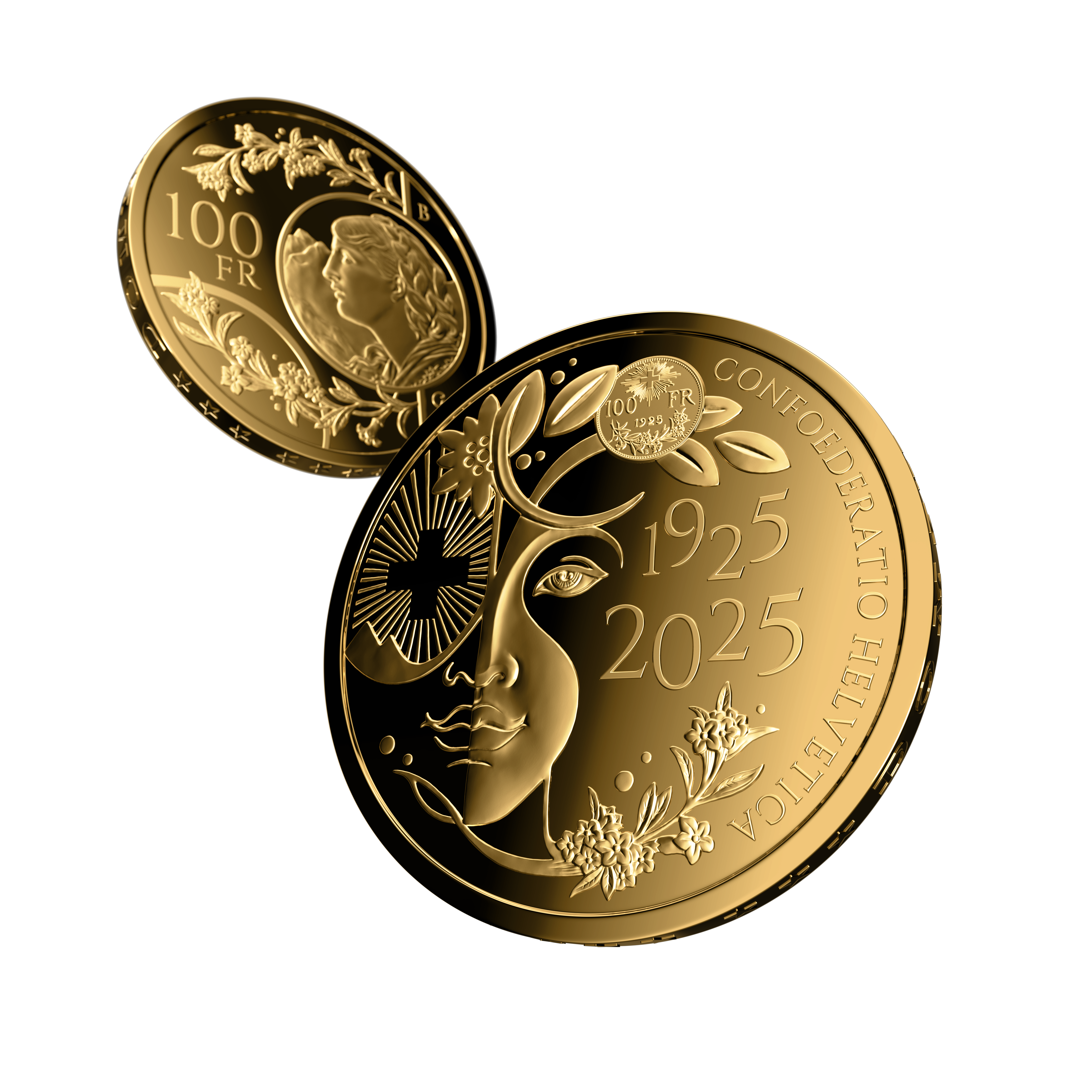 100 anni Vreneli da 100 franchi