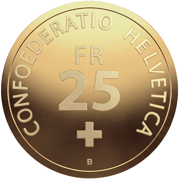 25-Franken-Goldmünze 2026