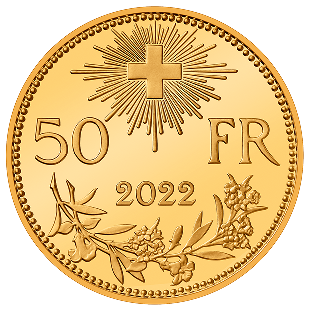 100 year anniversary of the gold Vreneli special coin