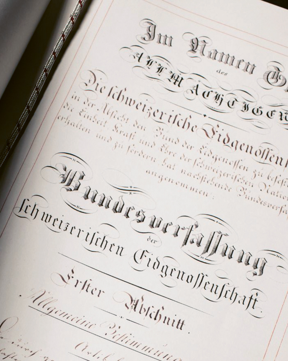 La Costituzione federale del 1848 trasferì il diritto esclusivo di battere moneta alla Confederazione